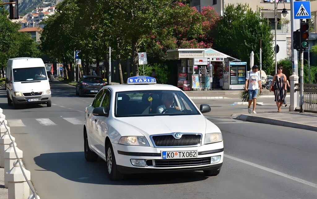 Taksówka na lotnisku Tivat