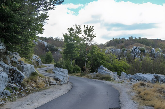 Drogi w Czarnogórze