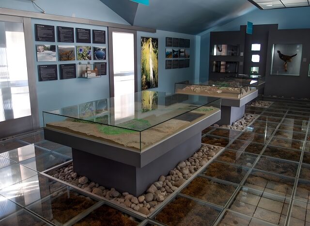 Wnętrze Muzeum Jeziora Szkoderskiego