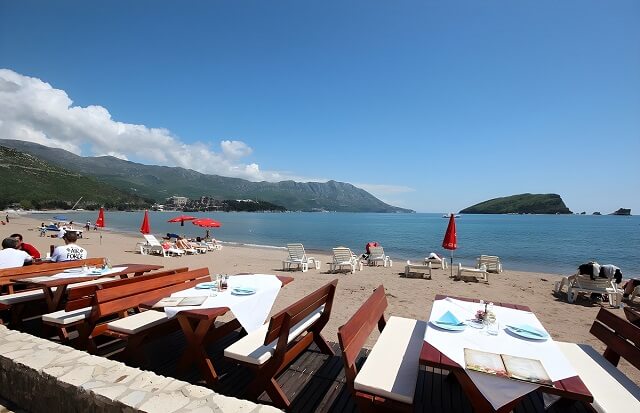 Plaża w Budvie