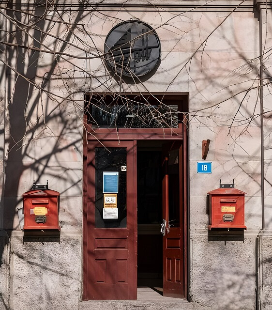 Oddział poczty Czarnogóry w Cetynii