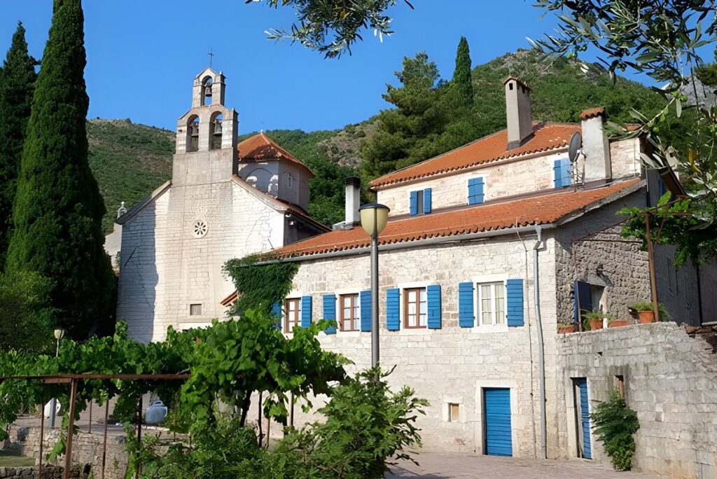 Klasztor Praskvica w Sveti Stefan