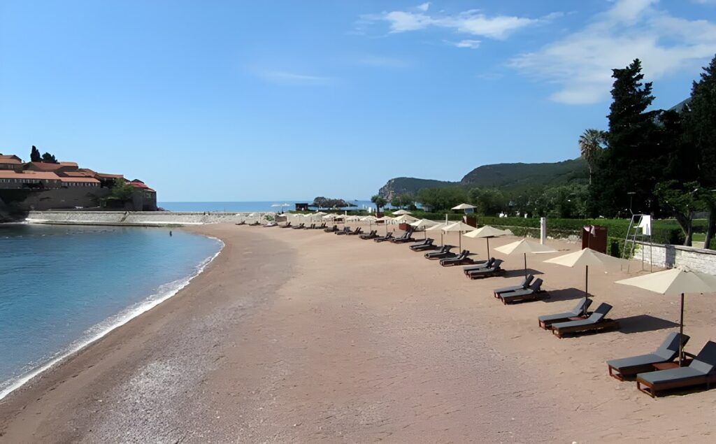 Plaże w Sveti Stefan