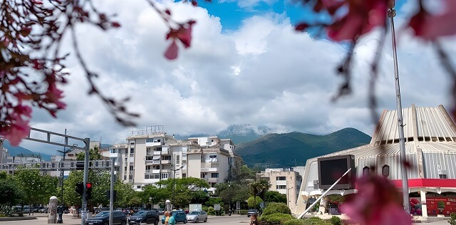 Miasto Bar w Czarnogórze