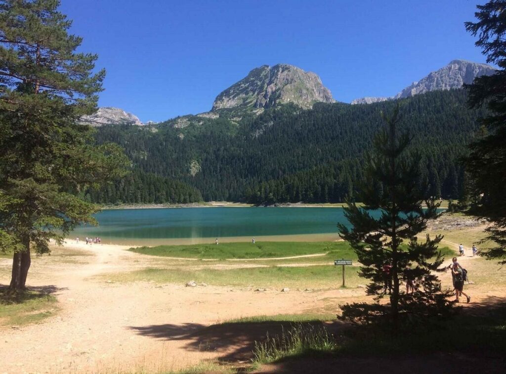 Czarne Jezioro w Parku Narodowym Durmitor