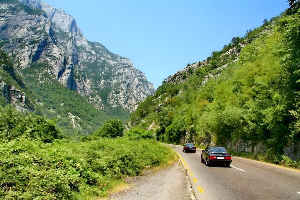 Droga do Parku Narodowego Durmitor