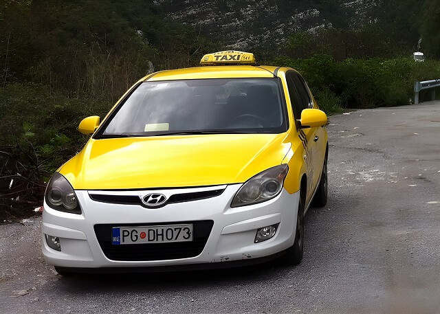 Taxi na lotnisku Tivat w Czarnogórze