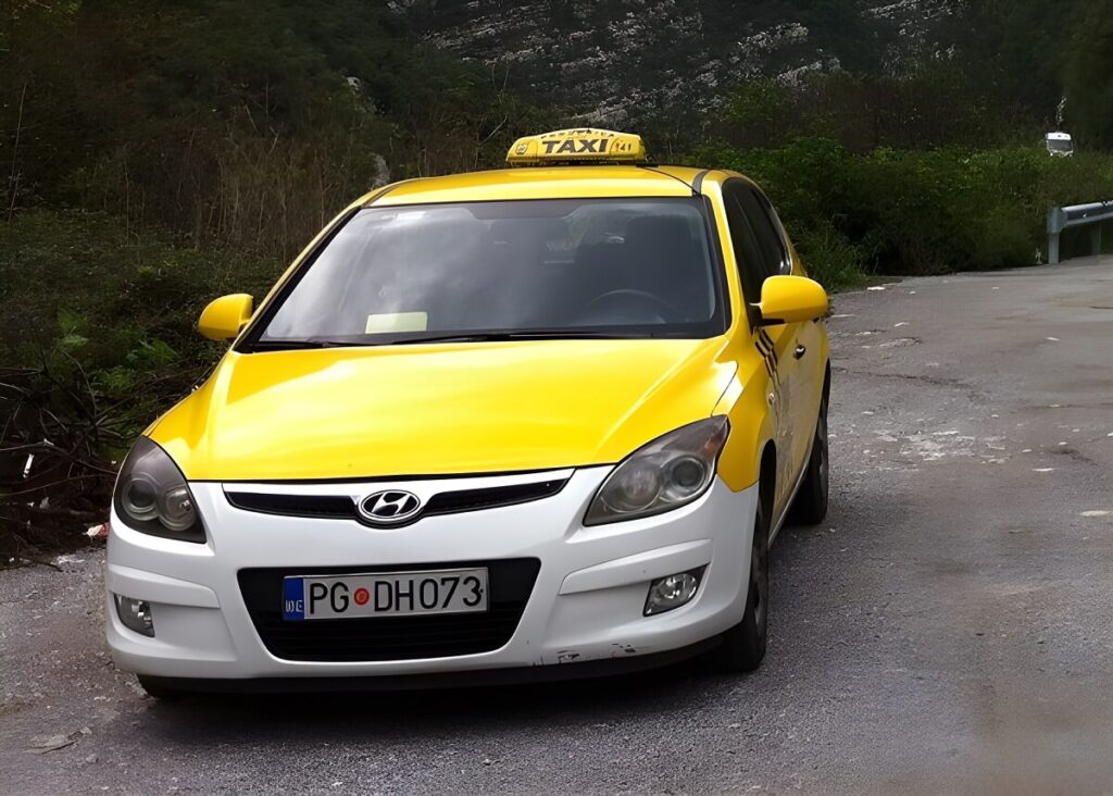 Taxi na lotnisku Tivat w Czarnogórze