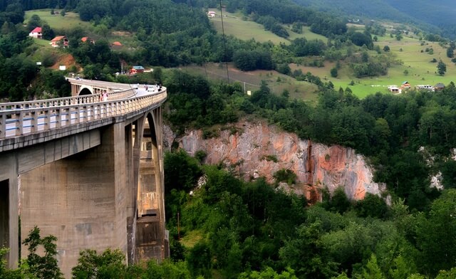Most Đurđevića, Czarnogóra