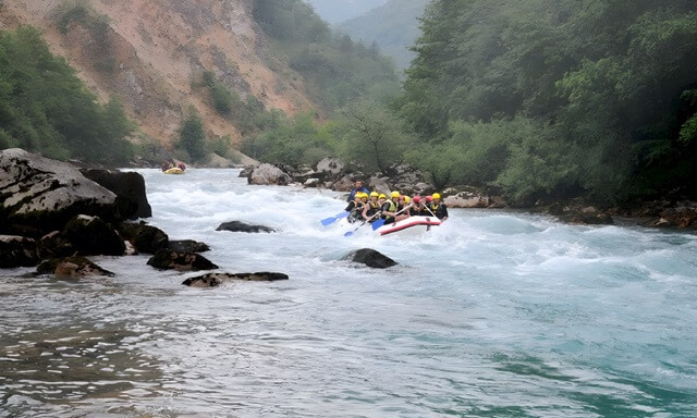 Rafting na rzece Tara, Czarnogóra