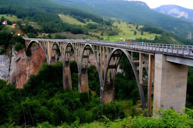 Most Đurđevića, Czarnogóra